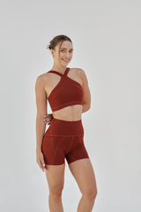 NEW AirRise Perform Pocket Shorts - Wine Red