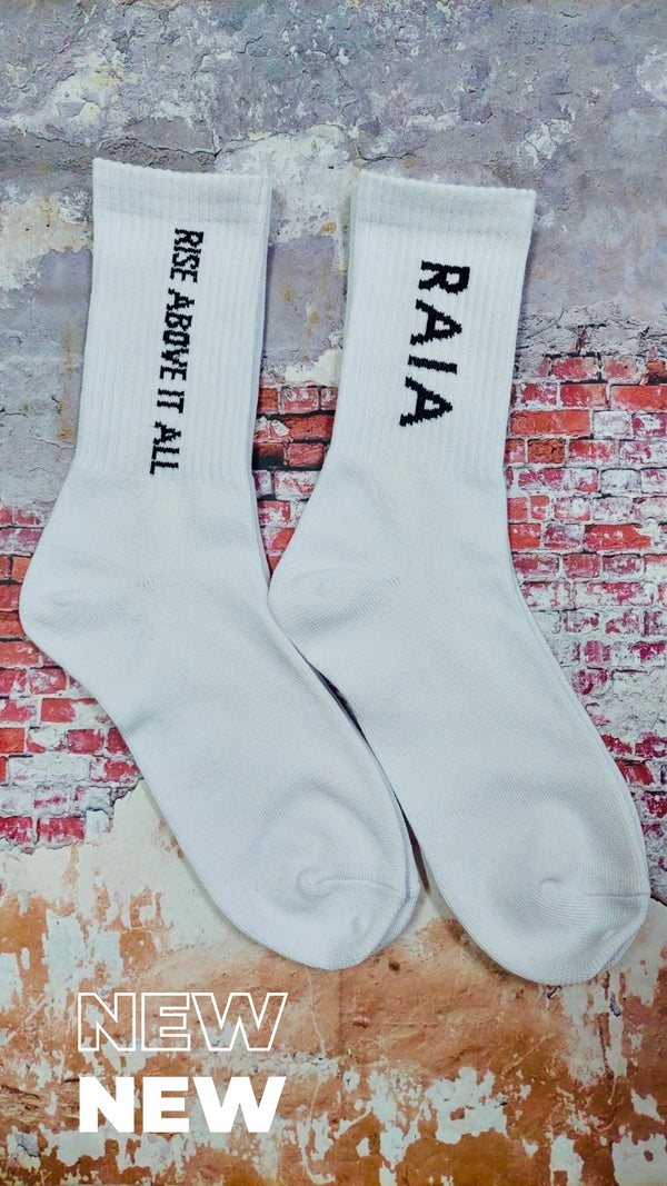 RAIA Socks - White