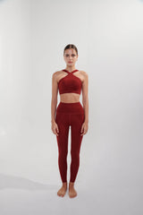 Wine Red AirRise Perform Pocket legging